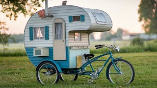 😱This Unreal Pedal-Powered Camper Will Leave You Speechless!🔥