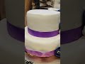 ordered purple cascade flower cake from ferns and petals. fernsandpetals cake chocolate