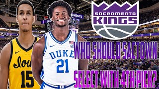 Who Should The Sacramento Kings Select With The 4th Pick In 2022 NBA Draft?!