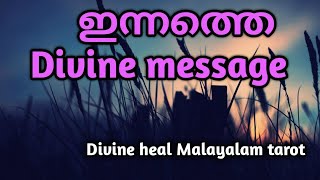 ഇന്നത്തെ ഡിവൈൻ മെസ്സേജ് 🌞✨❤️Divineheal Malayalam Tarotreading ✨🌞