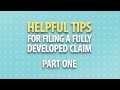 Helpful Tips for Filing a Fully Developed Claim (Part 1)