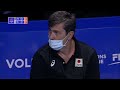 japan vs italy vnl 2021 highlights ran takahashi vs francesco recine