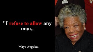 Maya Angelou Quotes That Inspire Us To Live Life To The Fullest