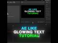 AE like Glow Text Look in CapCut (3 Simple Steps!)