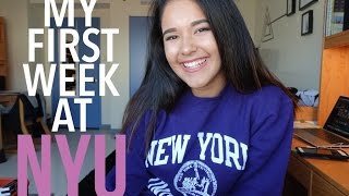 MY FIRST WEEK AT NYU