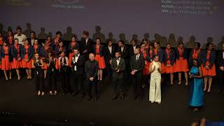 Cannes 2024 - Un Certain Regard award ceremony applauding the festival workers