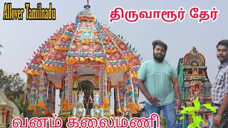 திருவாரூ‌ர் தேர் l Thiruvarur ther l Tree planting l 100ccbike l Temple l Tree l ஆழித்தேர் festival