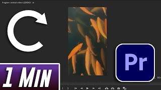 Premiere Pro : How to Rotate Video (Portrait to Landscape)