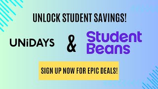 UNLOCK EPIC Student Discounts with Unidays & Student Beans!