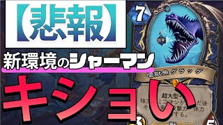 【悲報】新拡張のシャーマンさん、強いがキショイ/呪文系統シャーマン【Hearthstone/ハースストーン】