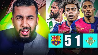 Barca Score 5 AGAIN.. | Barcelona 5-1 Real Betis Match Review!