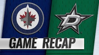 Seguin, Benn power Stars past Jets, 5-1