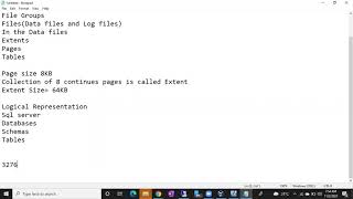 Sql DBA Batch 40 Class 27