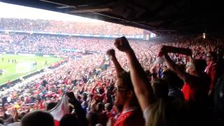 Eindsignaal chaos AZ - PSV bekerfinale 09-05-2013