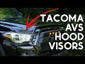 Tacoma AVS Hood Deflector Install And Comparison | 2016-2023 | Yota X