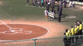 2015年三田市少年野球開会式選手宣誓