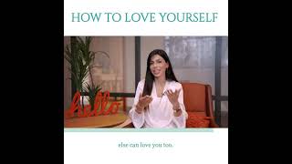 How to love yourself