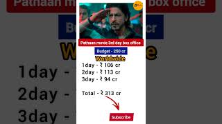 Pathan movie box office worldwide #shorts #viral #ytshorts