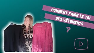 J15 : Comment faire le tri des vêtements?