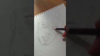 time-lapse drawing boy