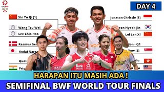 SERU! JADWAL SEMIFINAL BWF WORLD TOUR FINALS 2024 #bwfworldtourfinals2024