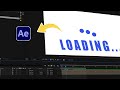 Create 3 Different Loading Animations in After Effects | After Effects Tutorial