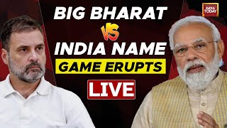 Live News : India To Be Called Republic of Bharat? | Special Parliament Session | Breaking News