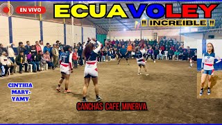 😱🇪🇨ECUAVOLEY JUGADAS DE LUJO‼️Sur de Quito ✨Cinthia/Yami/Mary🆚Equipo Génesis 🏟️Míralo hasta el final