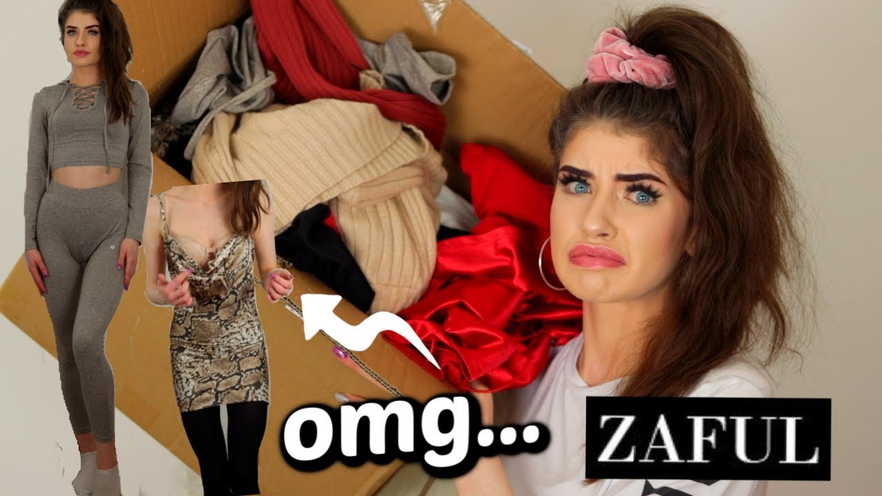 Omg... ZAFUL TRY ON HAUL! | Jessie B - YouTube