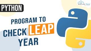 Python Program to Check Leap Year | program to check leap year in python | Check Leap Year in Python