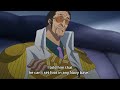 I shorted this episode : Fleet admiral Akainu gets angry