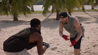 Ballers Season 2 Finale - Ricky Jarret catching with Patriots Julian Edelman \u0026 Danny Amendola