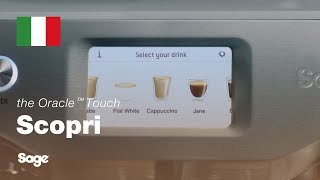 The Oracle™ Touch | La macchina per espresso automatica di ultima generazione | Sage Appliances IT