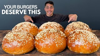 Perfect Burger Buns in Just a Few Simple Steps