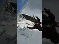 GoPro | Speedflying the Mont Blanc Glacier 🎬 Laëtitia Risdon #Shorts