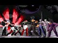 [KOF MUGEN] Iori Yagami Team vs Yamazaki Team