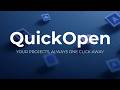 QuickOpen for Premiere Pro and After Effects