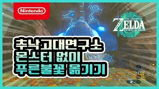 (야숨) 추낙고대연구소 푸른 불꽃 몬스터 없이 옮기기(5분이면 충분), 젤다의 전설 야생의 숨결, BOTW