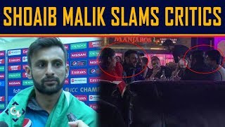 #CWC19 Breaking: Shoaib Malik furious over media, asks to maintain respect level