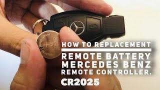 EP41. Changing The Remote Battery of Mercedes Benz Key 🔑 เปลี่ยนถ่านรีโมทเบนซ์ W639 W204 W207 W212