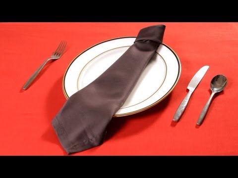 How To Fold A Napkin Into A Swan | Napkin Folding - YouTube