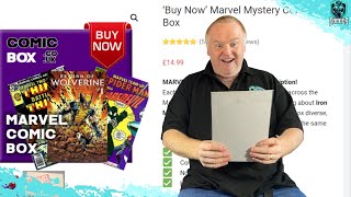 Unboxing a Marvel Mystery Comic Box