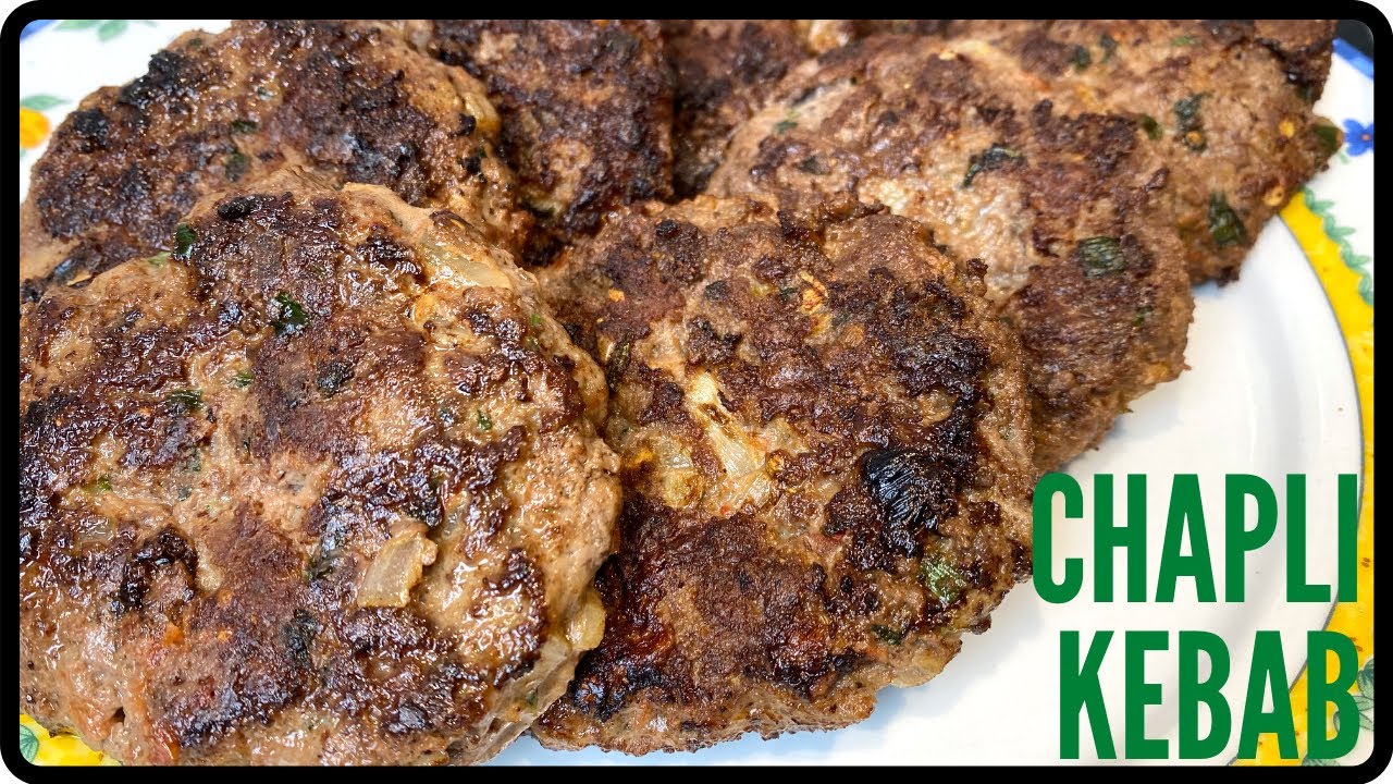 The Ultimate Chapli Kebab Recipe | Najma's Kitchen - YouTube