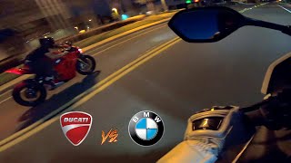 BMW S1000RR VS Panigale V4S