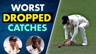 Top 10 Worst Dropped Catches In Cricket History 🤯