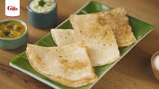 Gits Rava Dosa Breakfast mix. Healthy South Indian Instant mix. (Make in just 3 easy steps)