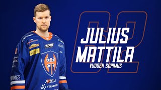 Tervetuloa Tapparaan hyökkääjä Julius Mattila – katso haastattelu!