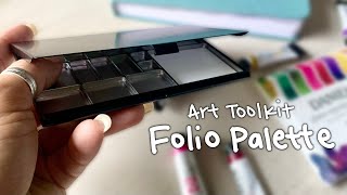 Art Toolkit Folio Palette | Travel Watercolor Palette