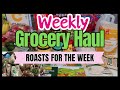 *NEW* WEEKLY GROCERY HAUL AUSTRALIA | ROASTS FOR THE WEEK | HOMEMAKING WITH HAMPTON NOTE