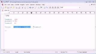 Beginner PHP Tutorial 22 - Arithmetic Operators